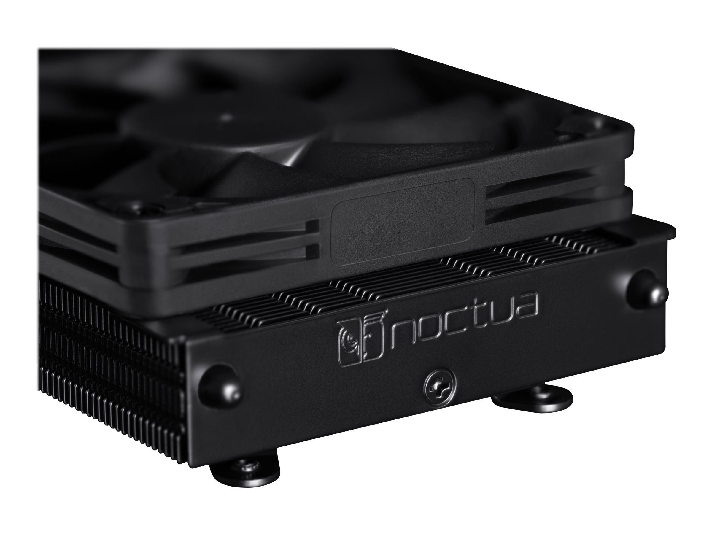 Noctua NH-L9a-AM4 chromax.black Processor-køler 1-pack Sort 92 mm