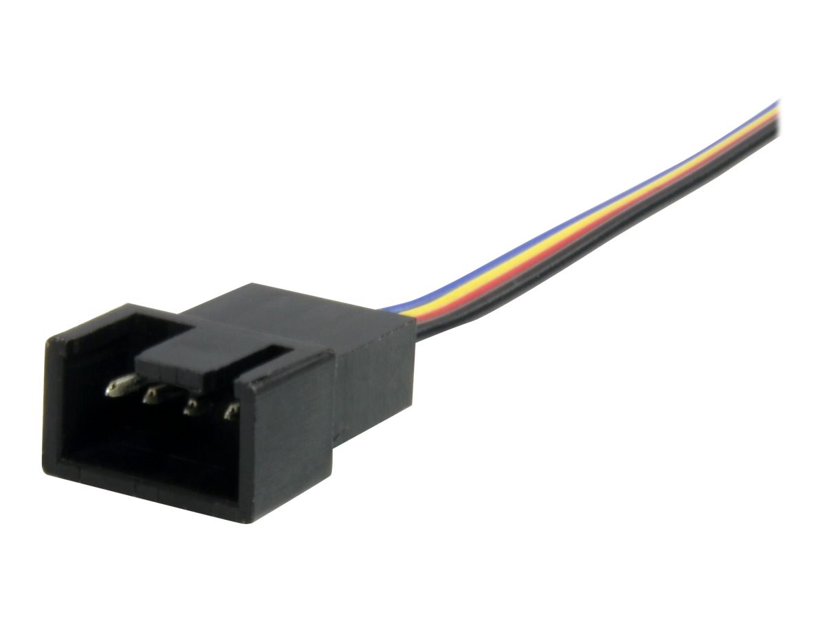 StarTech.com 12in 4 Pin Fan Power Extension Cable - M/F - Fan power extension cable - 4 pin PWM (M) to 4 pin PWM (F) - FAN4EXT12 Forlængerkabel til blæserstrøm 30.5cm