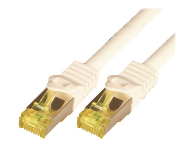 M-CAB CAT 7 SFTP, PiMF 1m Patchkabel Hvid