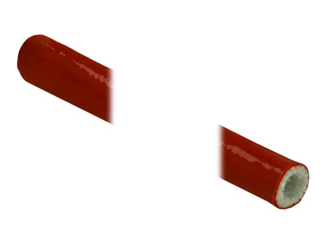 Delock Fire-Proof Sleeving Silicone-Coated 10m Rød