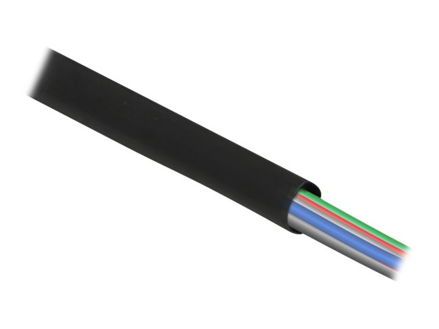 Delock Heat Shrink Tube 1m Sort
