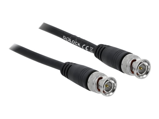 Delock Videokabel 5m Sort