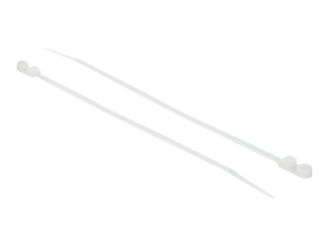 Delock Cable Tie with Fastening Eyelet 16cm Hvid