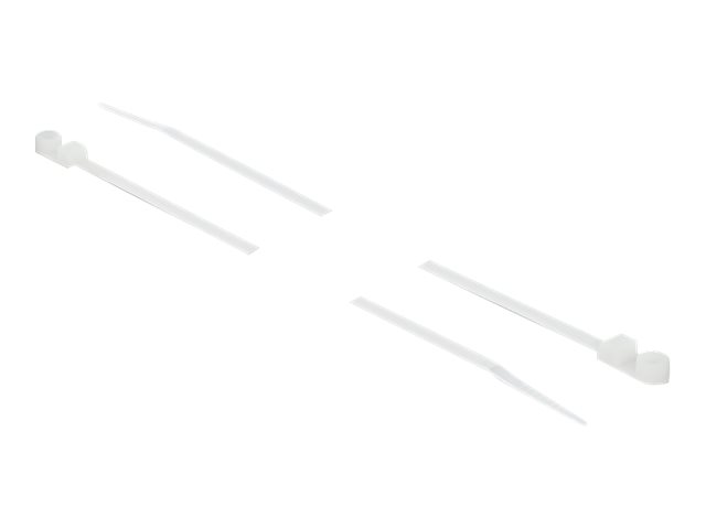 Delock Cable Tie with Fastening Eyelet 20cm Hvid
