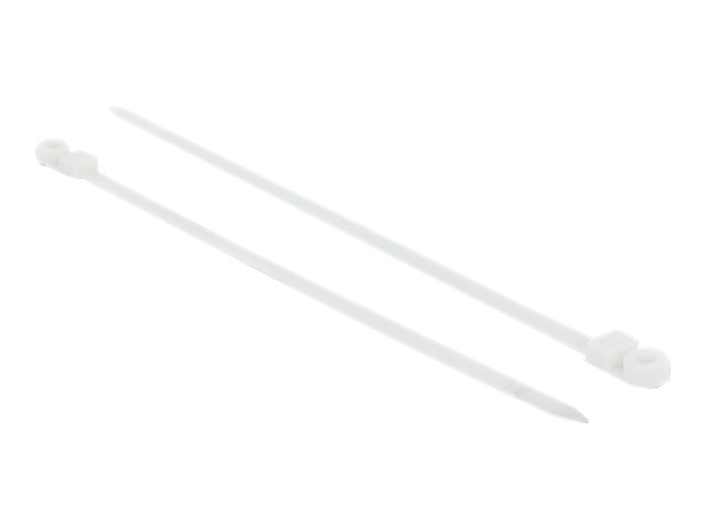 Delock Cable Tie with Fastening Eyelet 30cm Hvid