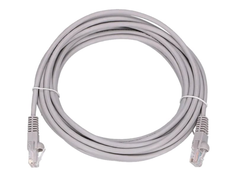 Extralink CAT 5e Ikke afskærmet parsnoet (UTP) 5m Patchkabel Grey