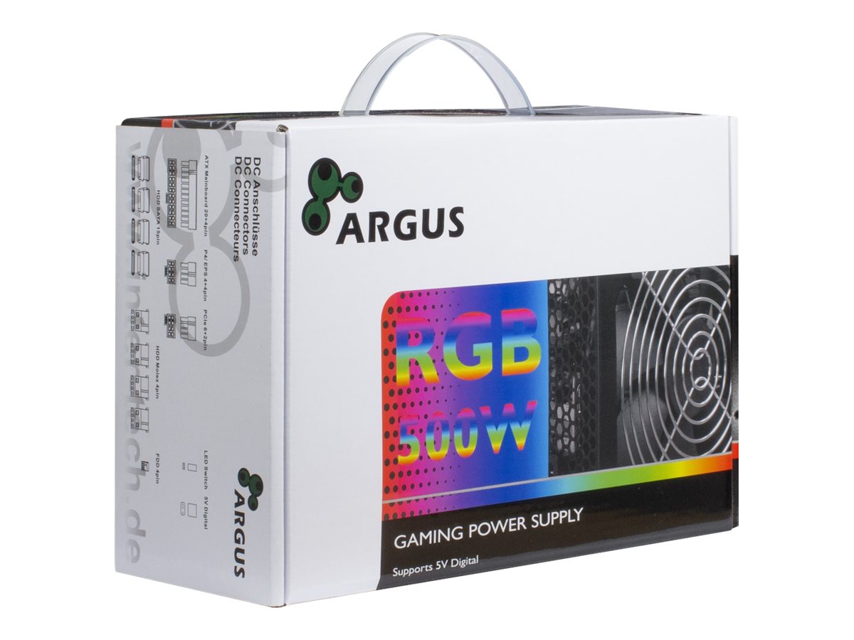 Zasilacz Inter-Tech RGB-500W II (88882192)