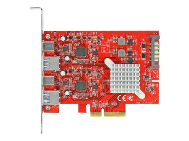 DeLock USB-adapter PCI Express 3.0 x4 10Gbps