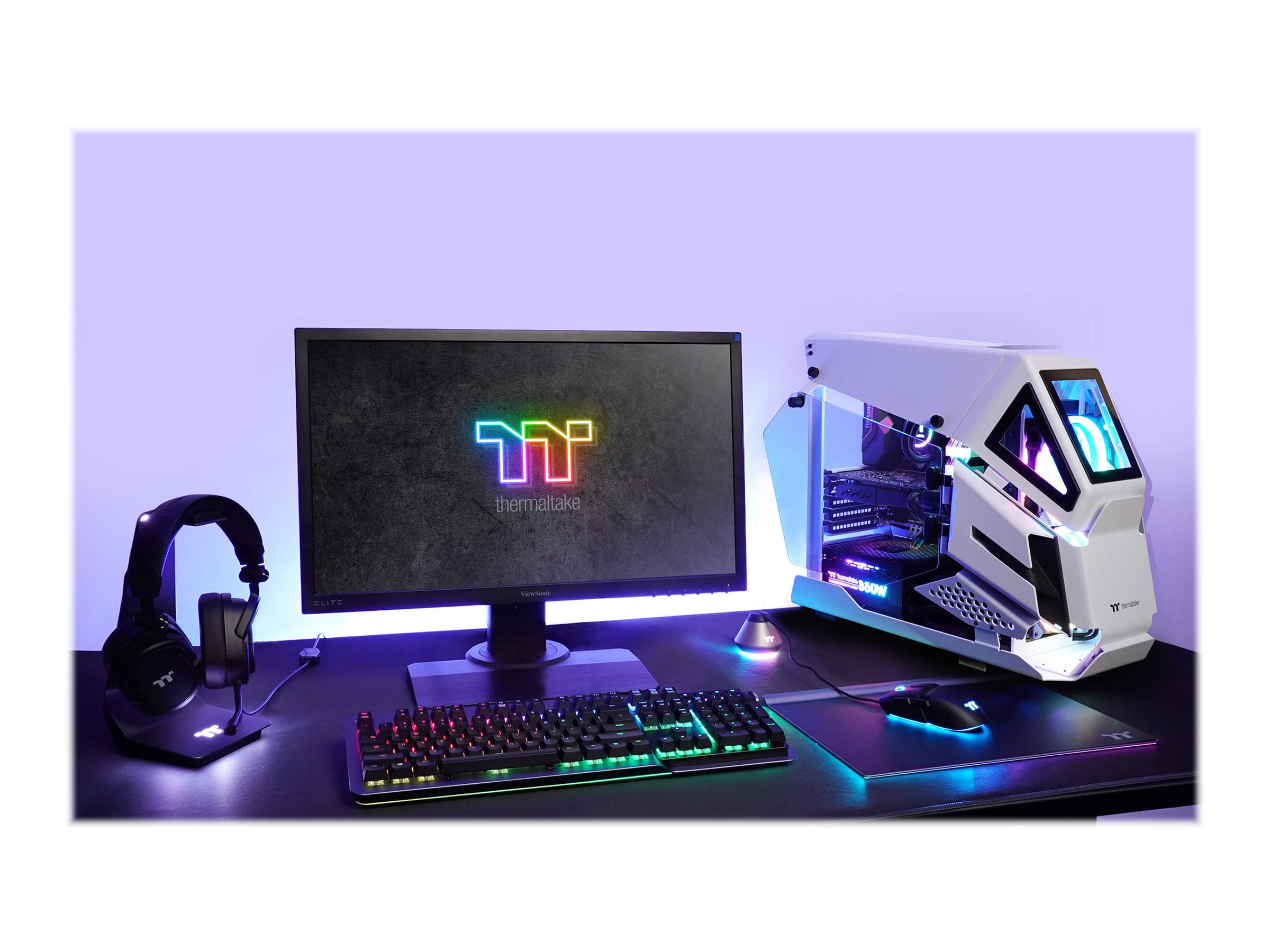 Thermaltake AH T200 Tower Micro ATX Hvid
