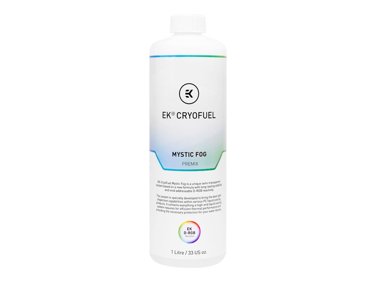 EkWaterBlocks EK-CryoFuel Mystic Fog (Premix) Kølevæske til væskekølesystem 1-pack Hvid