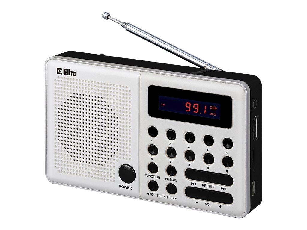 ELTRA PLISZKA 211 Privat radio Hvid