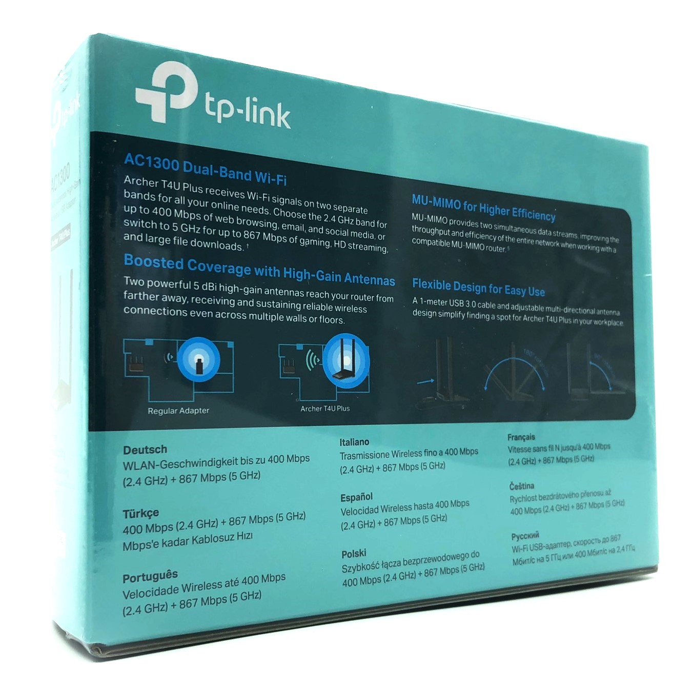 TP-Link Netværksadapter SuperSpeed USB 3.0 1.3Gbps Trådløs
