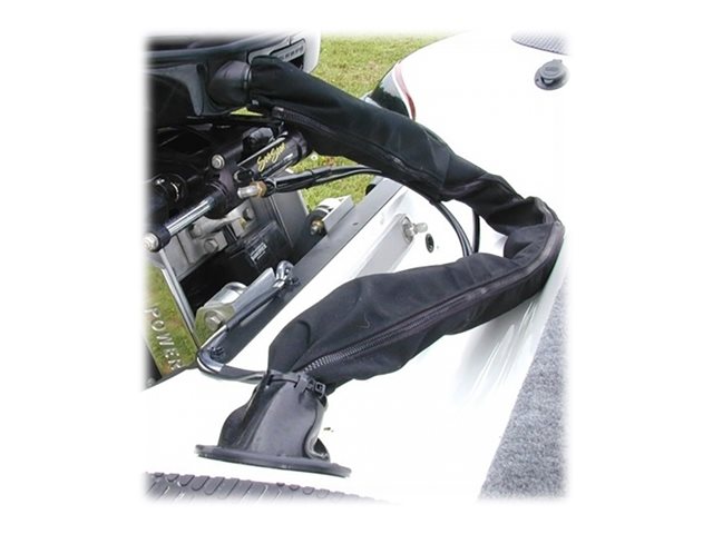 Delock Woven Sleeve with zip fasterner heat-resistant 2m Sort
