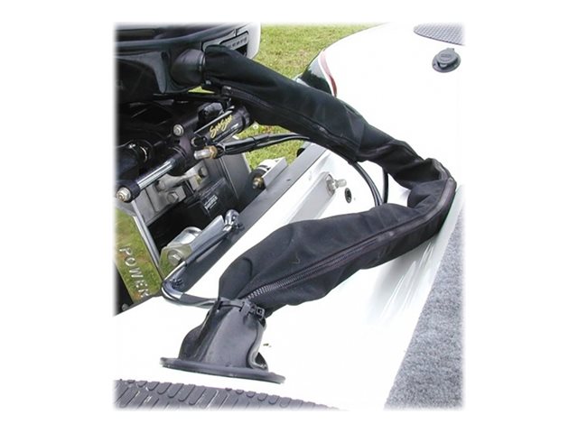 Delock Woven Sleeve with zip fasterner heat-resistant 1m Sort