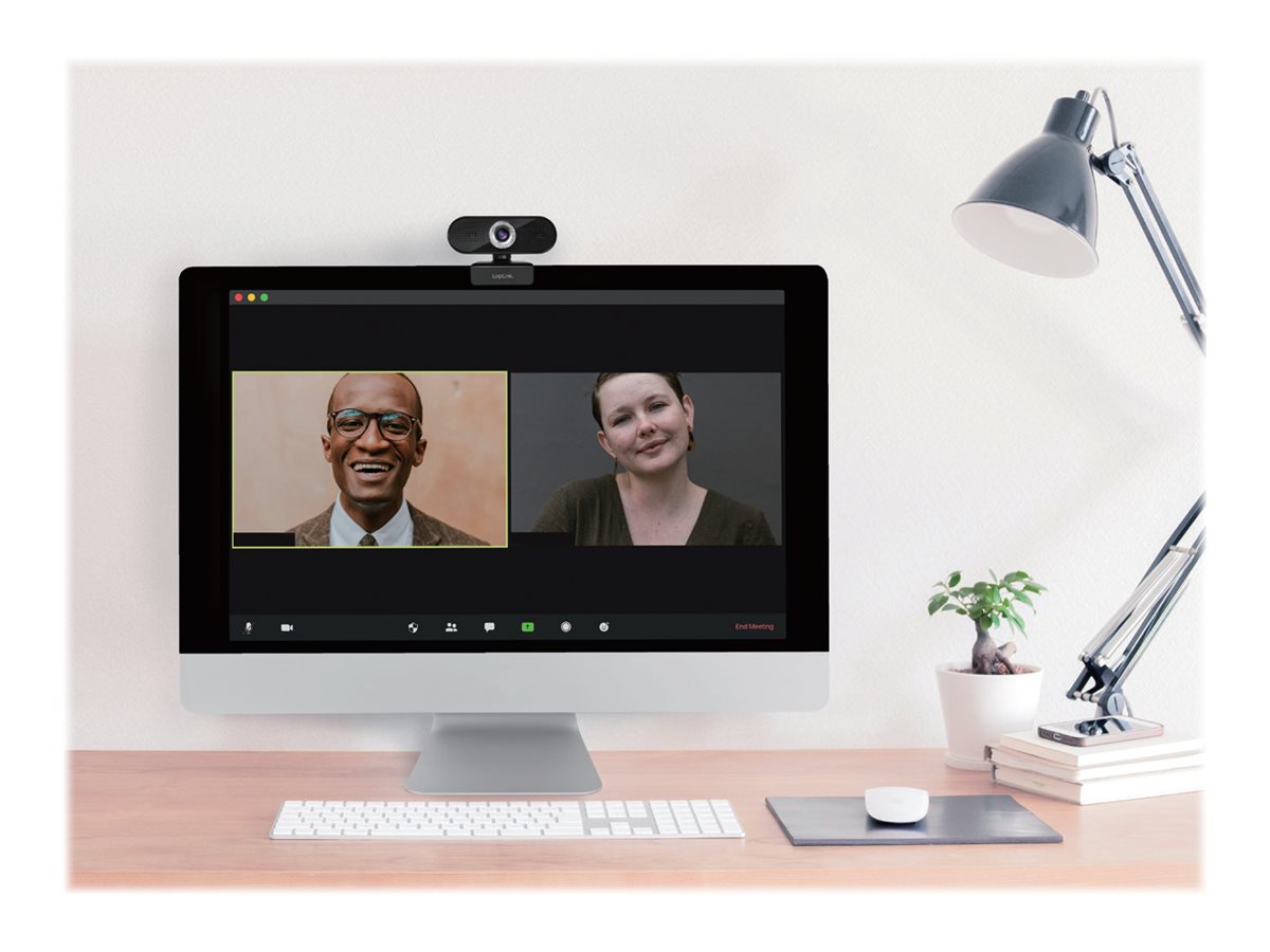 LogiLink Pro full HD USB webcam with microphone 1920 x 1080 Webcam