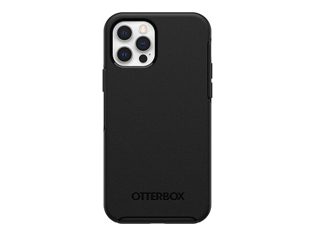 OtterBox Symmetry Series Beskyttelsescover Sort Apple iPhone 12, 12 Pro