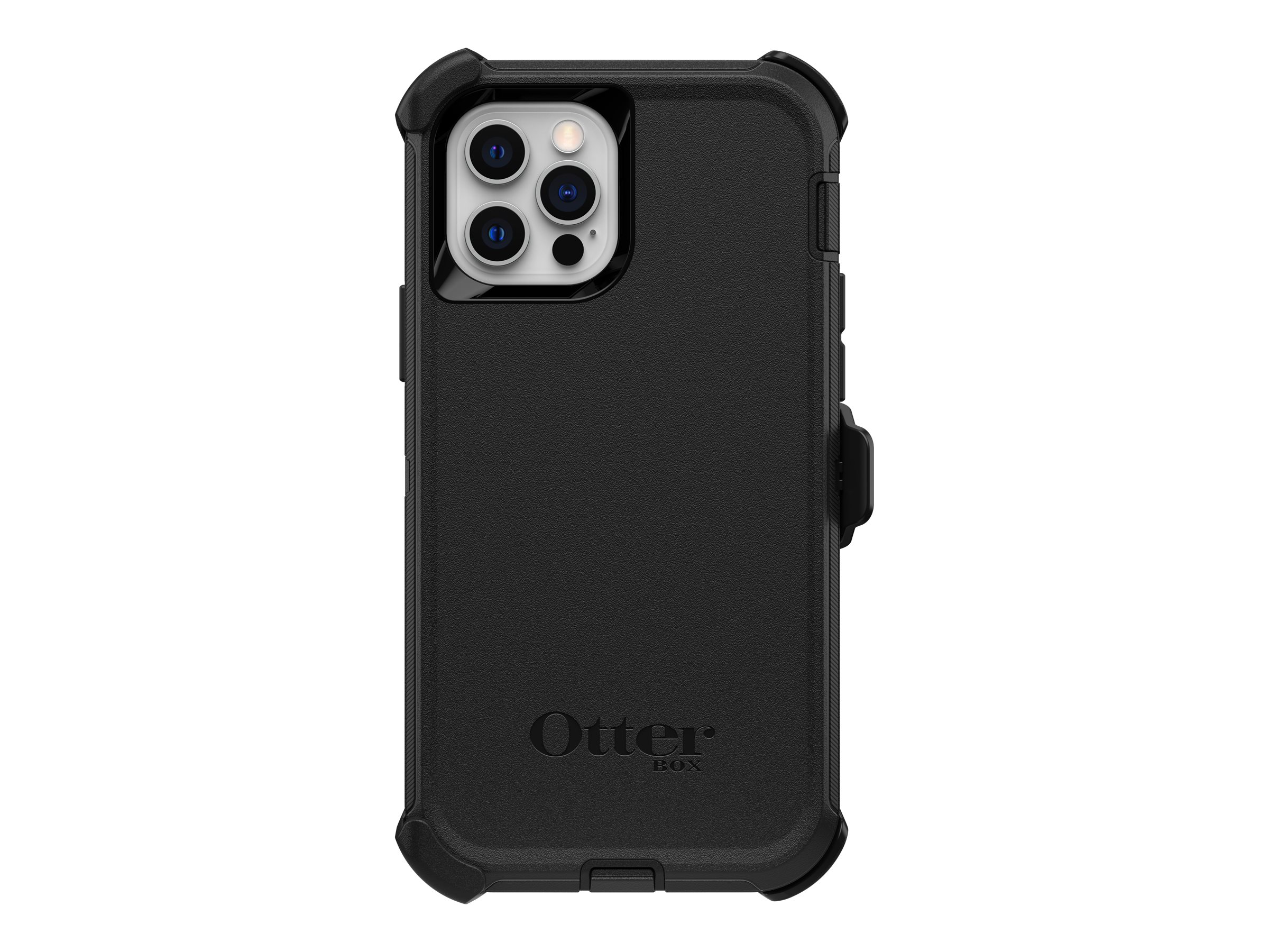 OtterBox Defender Series Beskyttelsescover Sort Apple iPhone 12, 12 Pro
