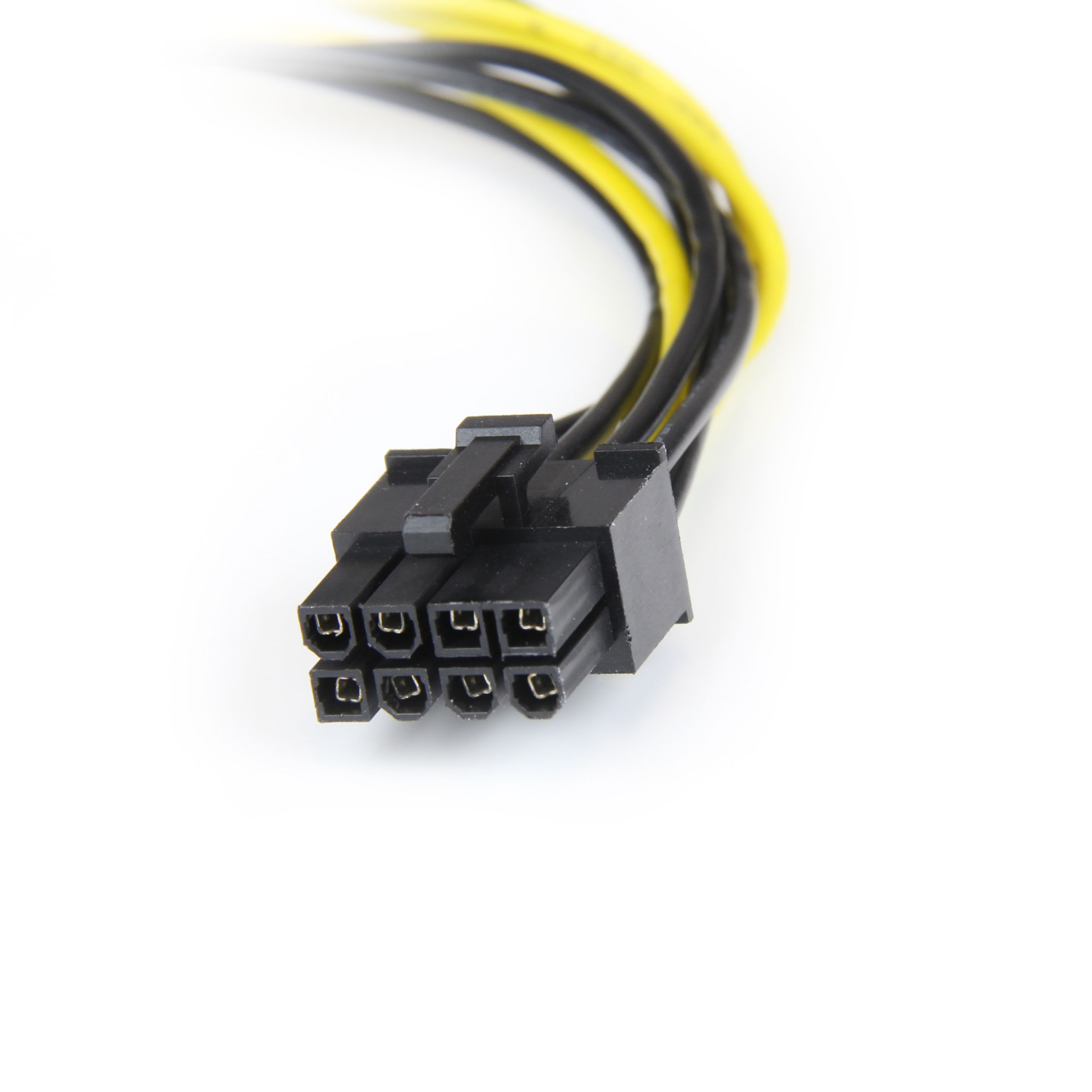 StarTech.com 6in LP4 to 8 Pin PCI Express Video Card Power Cable Adapter - lp4 to PCI express - molex to 8 pin PCIe (LP4PCIEX8ADP) Strømforsyningsadapter 15.3cm