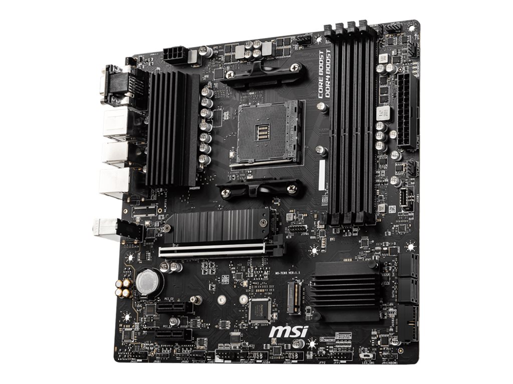 MSI B550M PRO-VDH Micro-ATX AM4 AMD B550