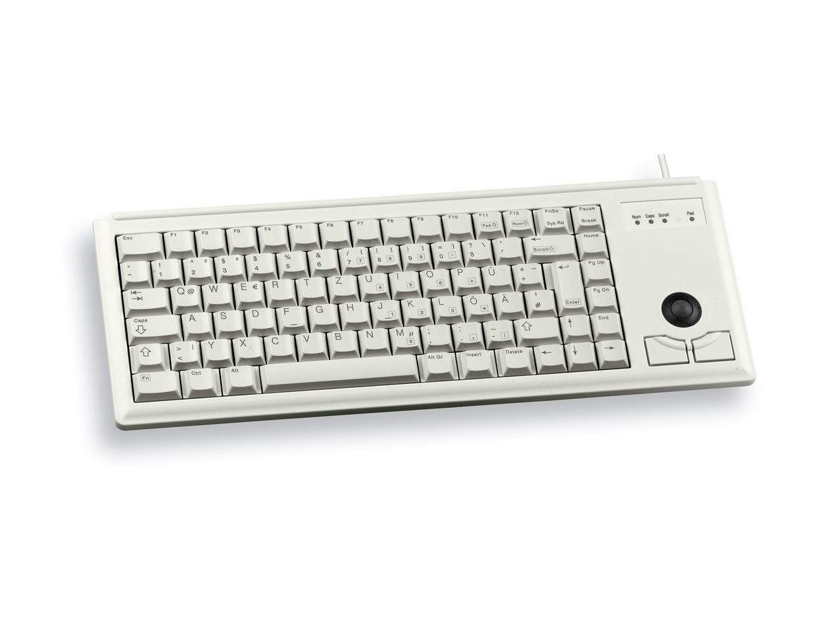 CHERRY Compact-Keyboard G84-4400 Tastatur Kablet Tysk