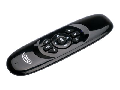 Xoro AMW 100 Universel fjernstyring med QWERTZ-tastatur Sort