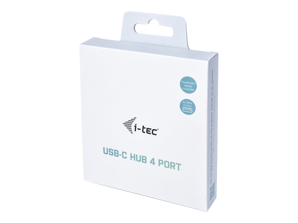i-Tec USB-C 3.1 Metal HUB Grå