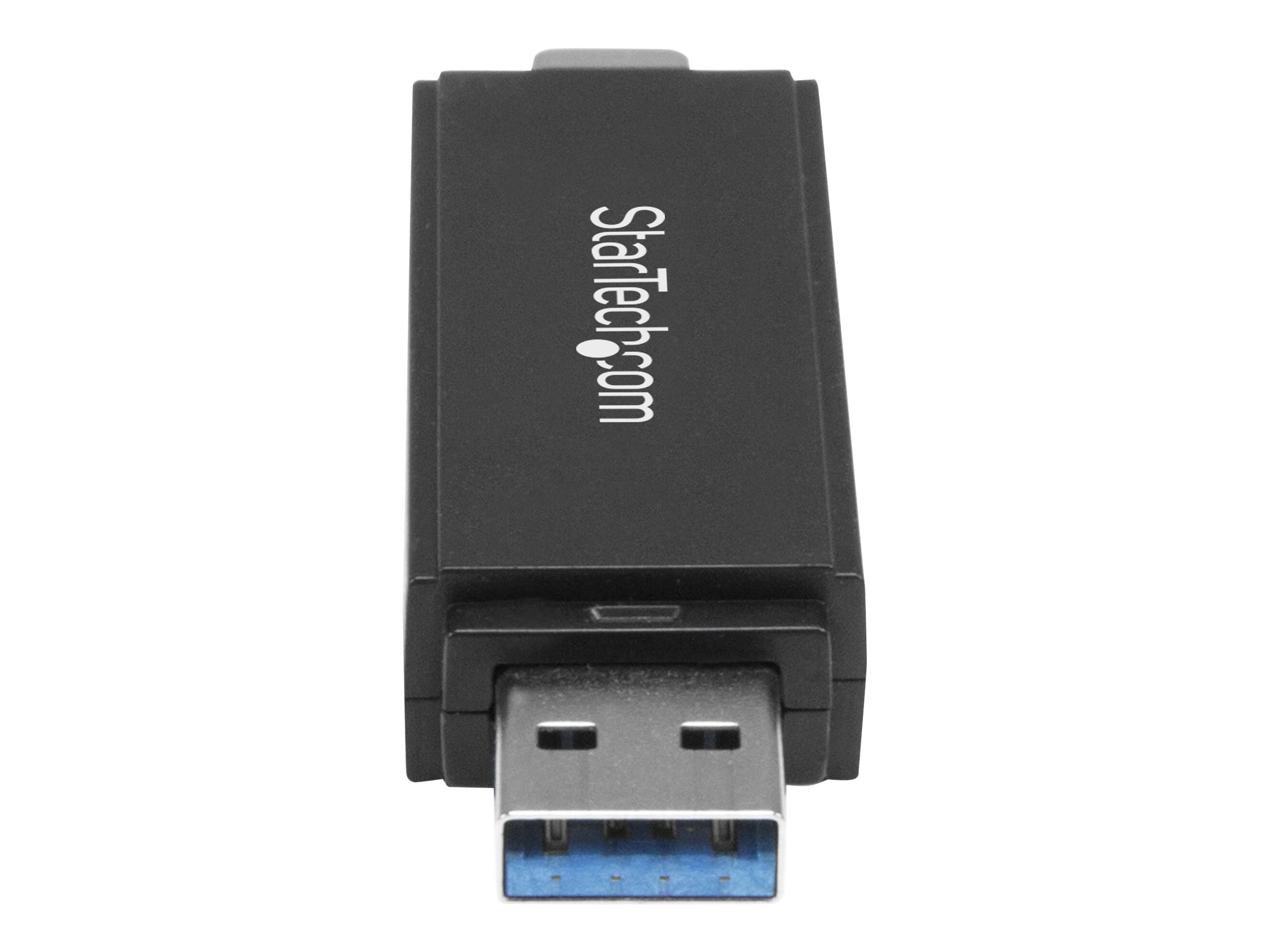 StarTech.com USB Memory Card Reader - USB 3.0 SD Card Reader - Compact - 5Gbps - USB Card Reader - MicroSD USB Adapter (SDMSDRWU3AC) Kortlæser USB 3.0/USB-C