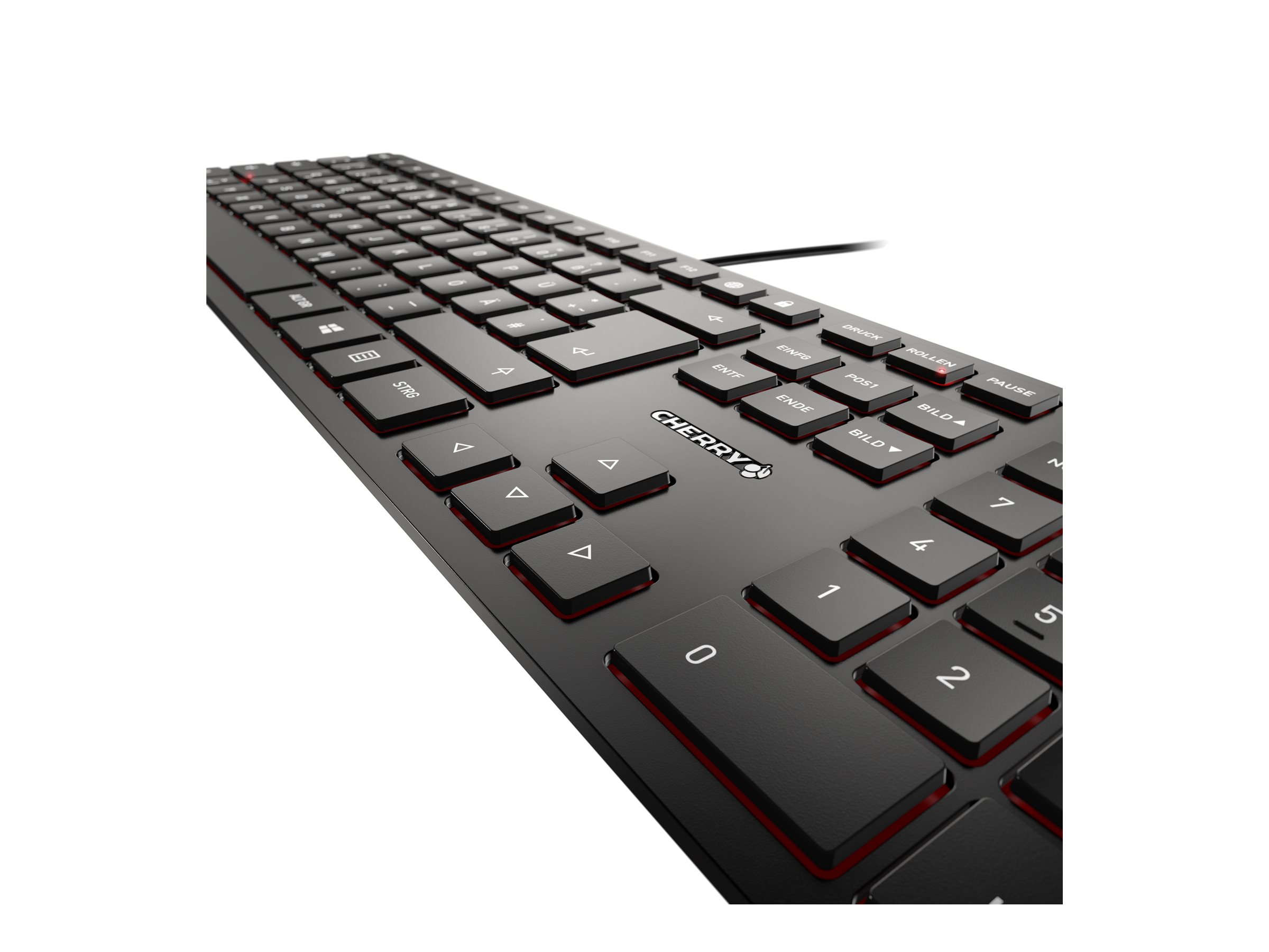 CHERRY KC 6000 SLIM Tastatur Kablet Tysk