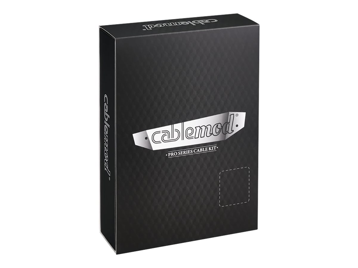 CableMod PRO ModMesh RT-Series Cable Kit Strømkabelpakke Sort Hvid