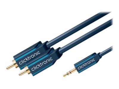 ClickTronic Casual Series Audiokabel 5m