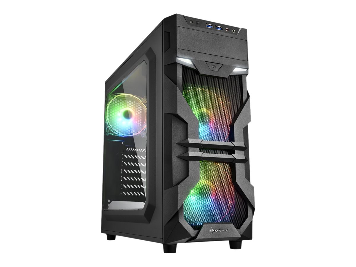 Sharkoon VG7-W RGB Tower ATX Sort