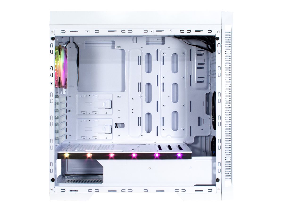 Inter-Tech X-908 Infini2 Tower Udvidet ATX Hvid