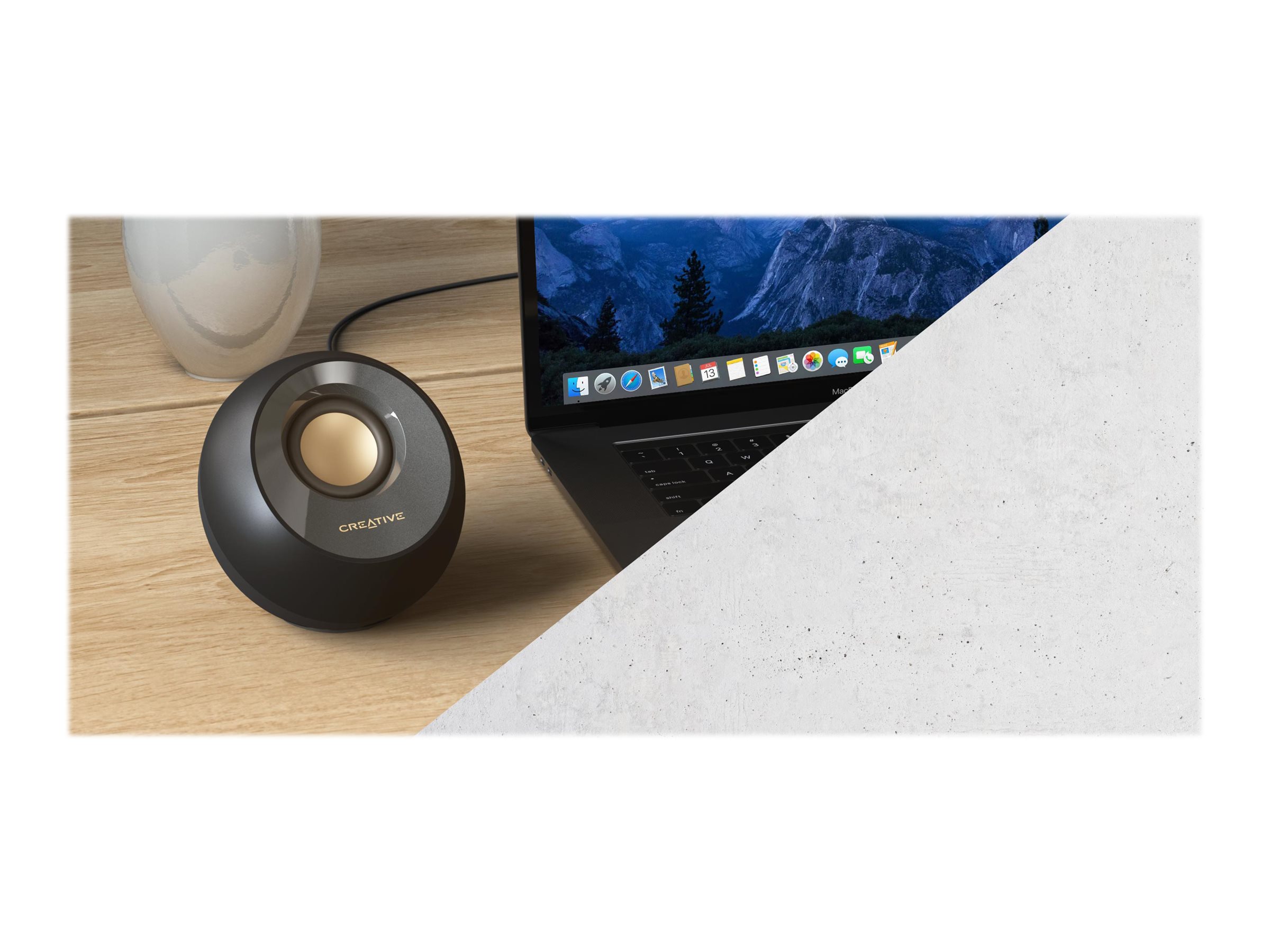 Creative Pebble V2 Højttalere Sort