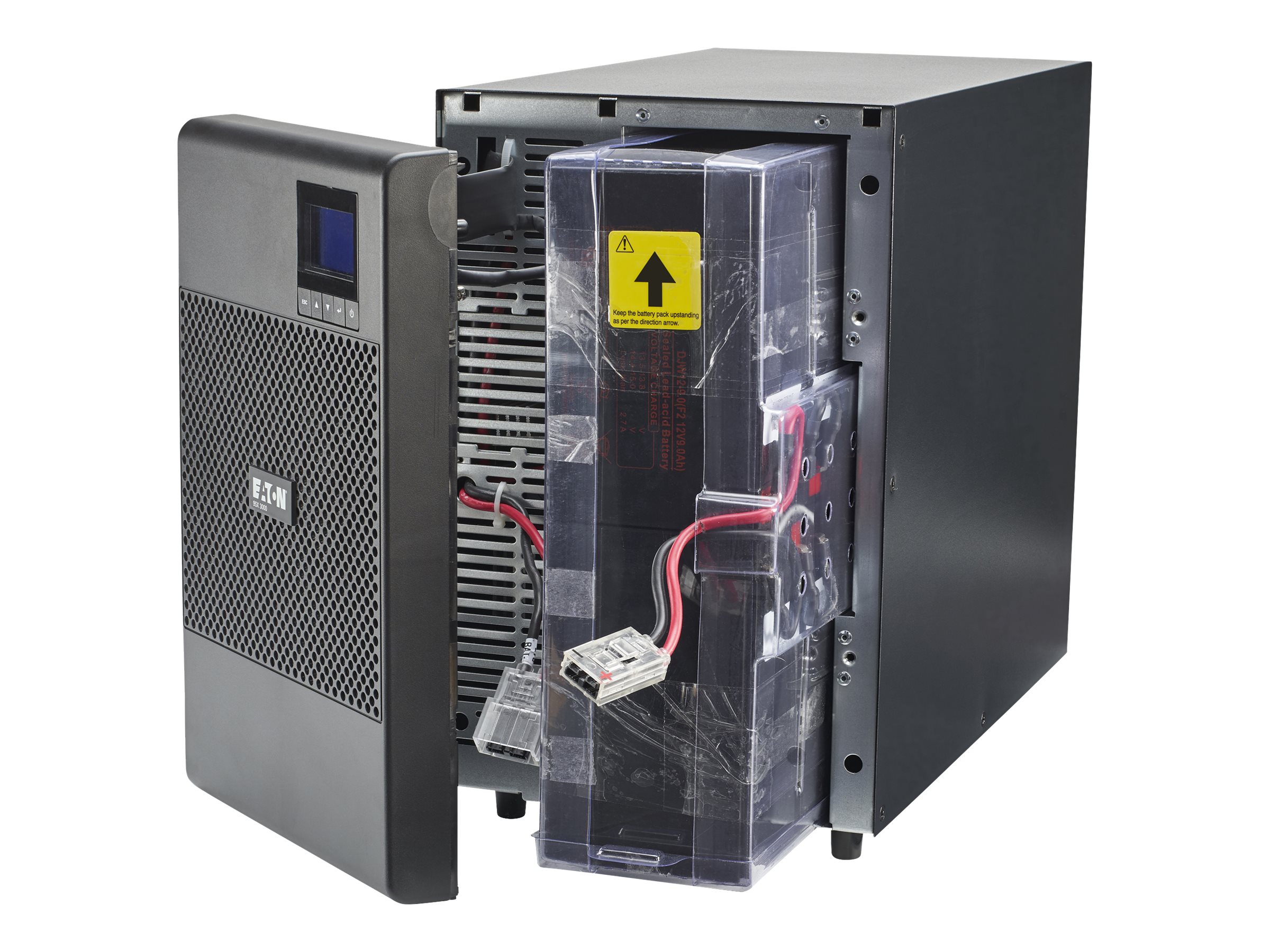 Eaton 9SX 3000VA 2700W 120V Online Double-Conversion UPS - 4 NEMA 5-20R, 1 L5-30R Outlets, Cybersecure Network Card Option, Extended Run, Tower Battery Backup UPS 2700Watt 3000VA