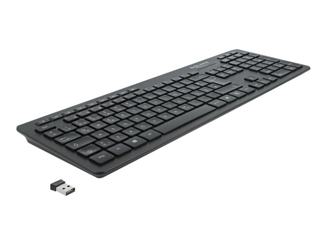 DeLOCK Tastatur Trådløs Tysk