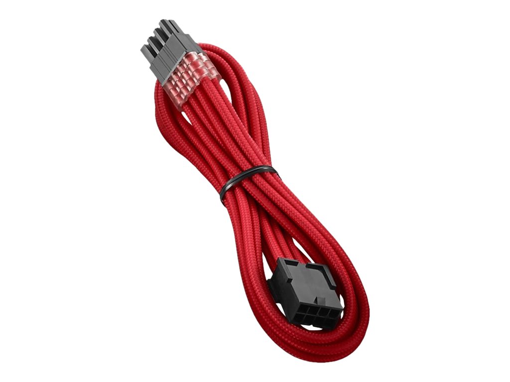 CableMod PRO ModMesh Forlængerkabel til strøm 45cm Rød