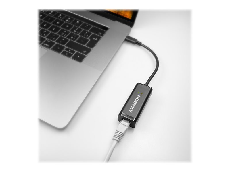 AXAGON Netværksadapter USB-C 3.2 Gen 1 Kabling