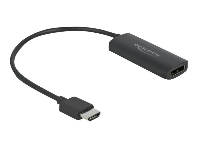 Delock Video / lyd adapter 24cm Sort