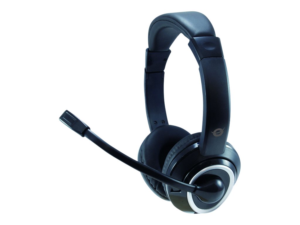 Conceptronic POLONA02BA Kablet Høretelefoner Sort
