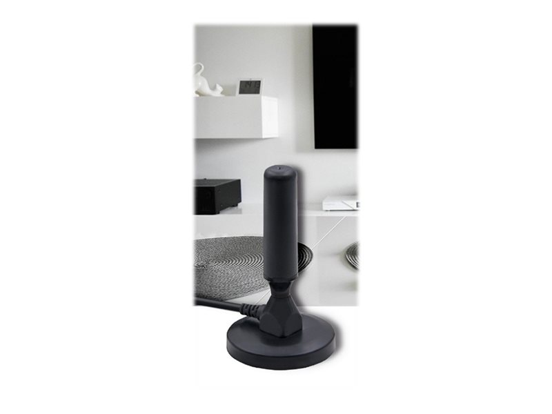 Qoltec Antenne Sort 470 - 862 MHz