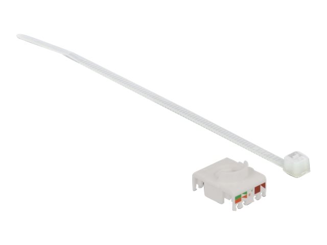 DeLOCK CAT 6a Afskærmet parsnoet (STP) Netværksadapter Sort Rød
