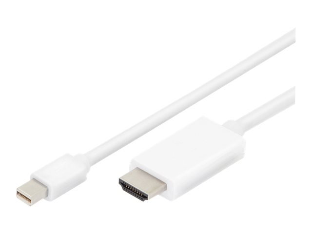 ASSMANN Videoadapterkabel 2m Hvid