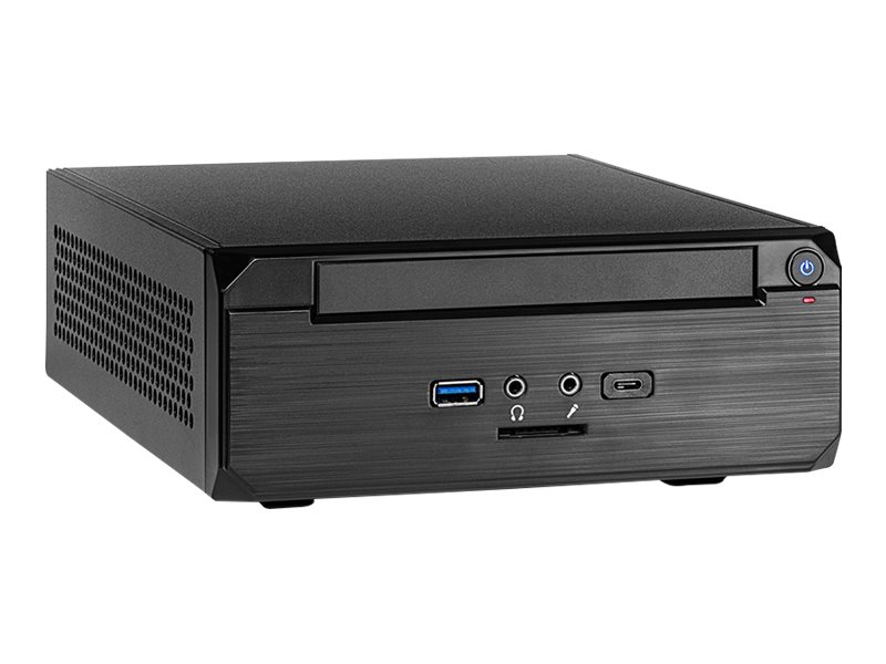 Inter-Tech MW-02 II Lille formfaktor Mini ITX Sort