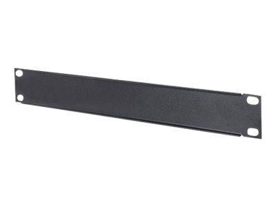 Intellinet Blank Panel, 1U Cover for Unused Space in Cabinet, Metal, Black Tomt panel Sort