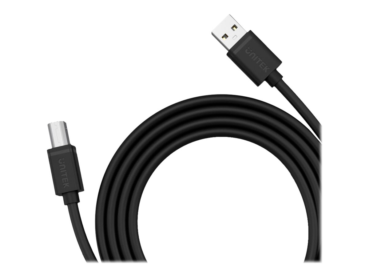 Unitek Y-C4001GBK USB-kabel 2m Sort