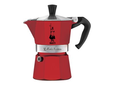 Bialetti Moka Express Moka gryde Rød