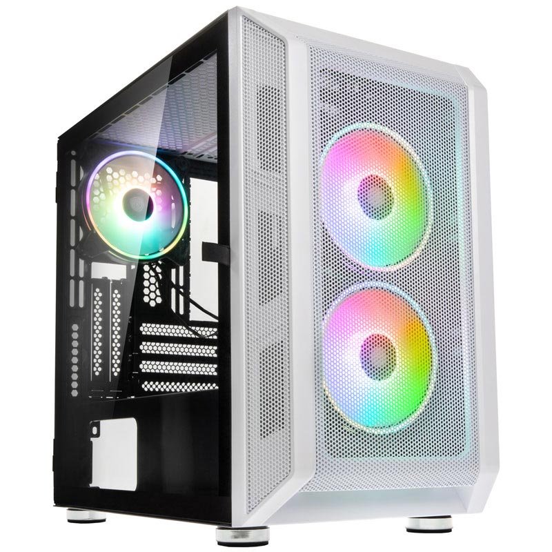 Kolink Citadel Mesh RGB Minitower Kabinet Hvid