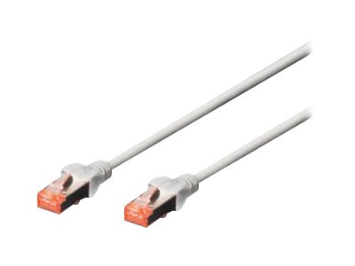 CAT 6 S-FTP Patch Cord - Copper Cu - LSZH - 4x 2 AWG 27/7 - Grey - 3 Meter