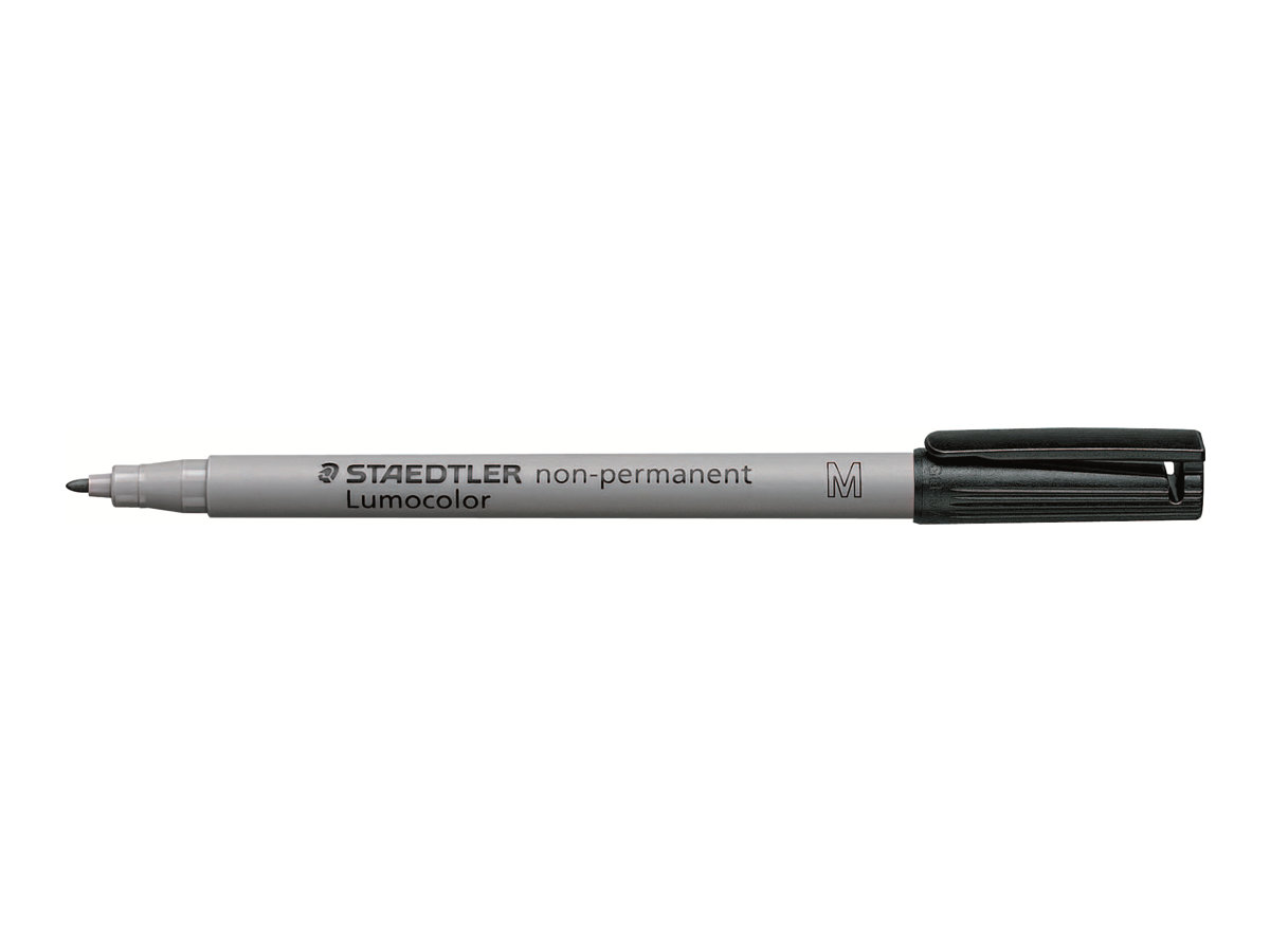 STAEDTLER Lumocolor 315 Fiberspidspen Sort