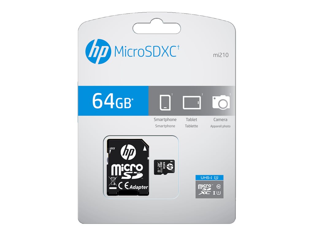 HP mi210 microSDXC 64GB